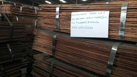 Copper cathodes 99,99 for sale, CIF terms